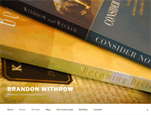 Tablet Screenshot of brandonwithrow.com